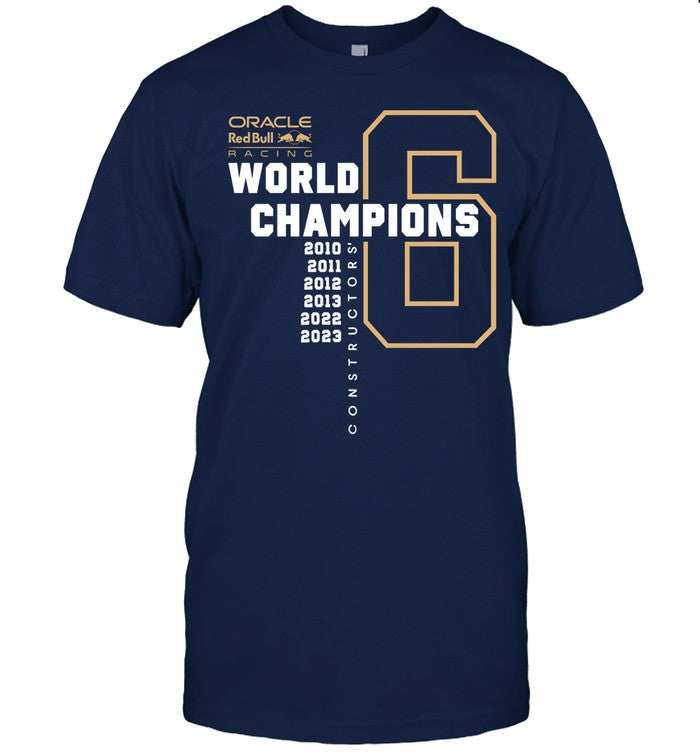 Red Bull Racing 6 Constructors World Champions Shirt