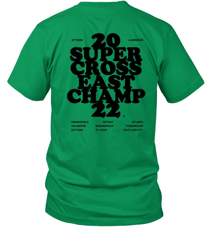 NEON GREEN 2022 SX CHAMP Tee