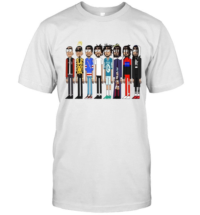 Limited Awesome Rap Hub J. Cole's Evolution shirt