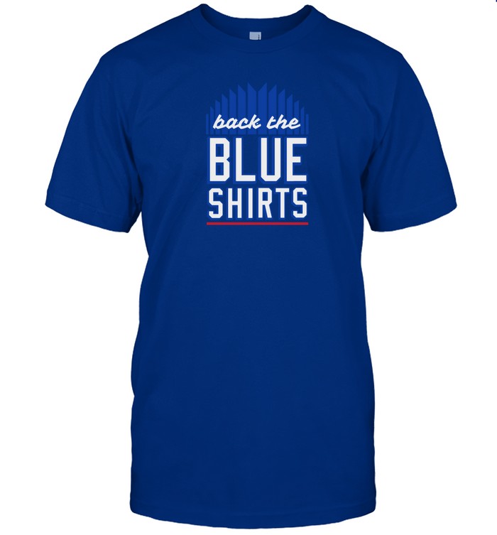 Dolan J Trump Rangers Back The Blue T Shirt
