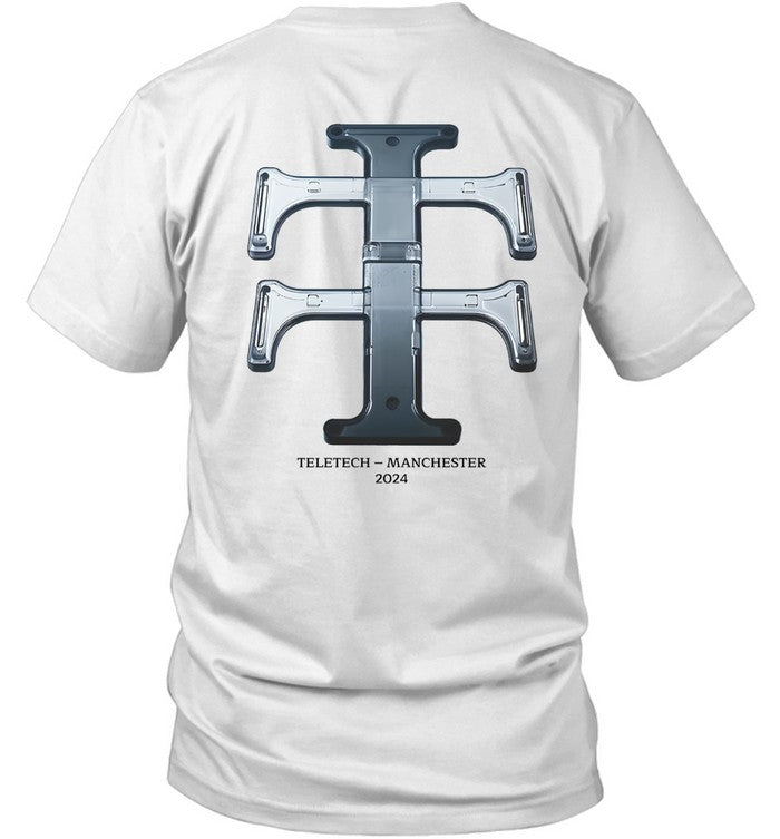 New Teletech White Glassshirt