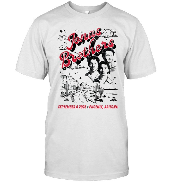 Jonas Brothers September 6 Phoenix Event Shirt