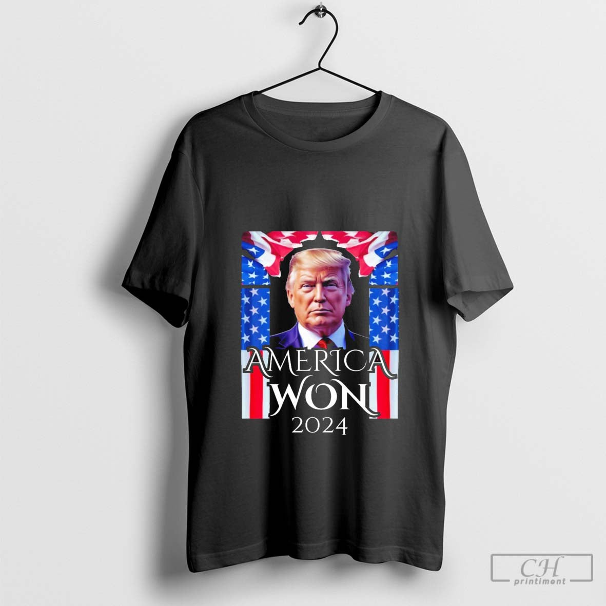 President Donald Trump JD Vance America Won Robert F Kennedy Jr Elon Musk Election Digital Shirt