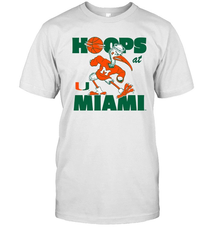 Hoops At Miami Hurricanes shirt