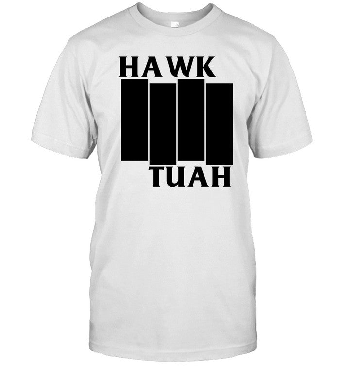 Josiahhughes Hawk Tuah Black Flag Tee