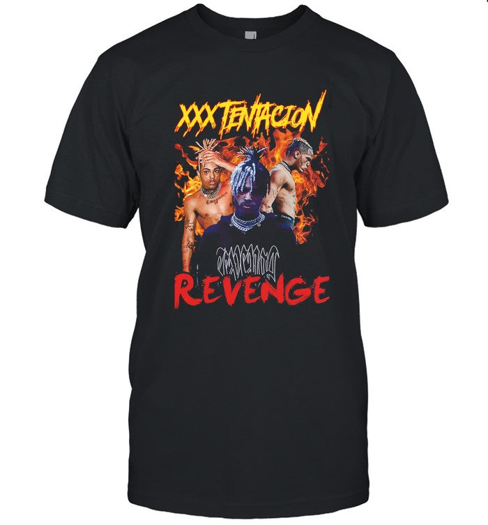 T-Shirt Noir XXXTentacion Revenge