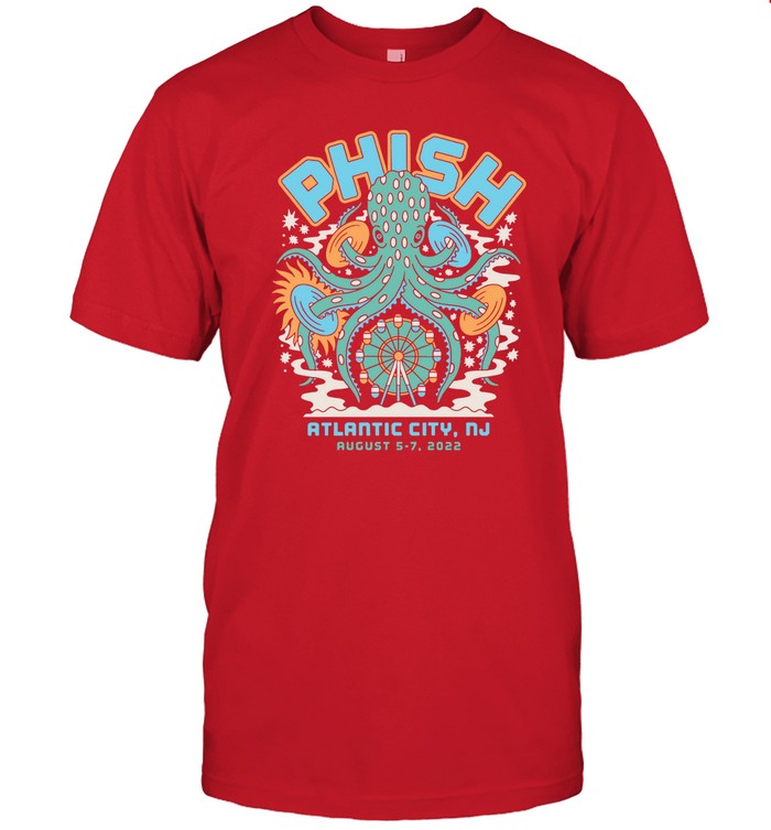 Phish Atlantic City NJ 2022 Tee