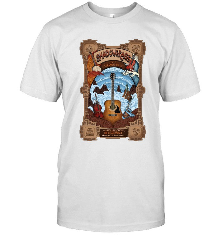 Limited Shadowgrass Asheville, NC 12 31 24 Asheville Music Hall Shirt