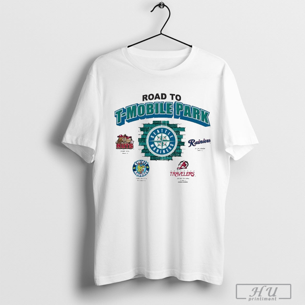 Seattle Mariners Road to T-Mobile Park T-shirt