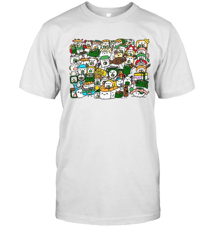 Limited Sushi And Friends Shirt