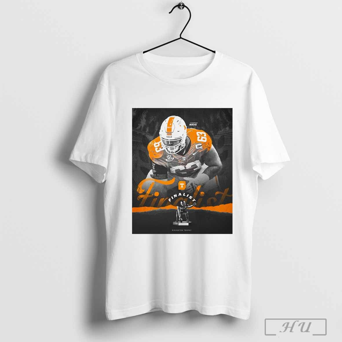 Tennessee Vols Cooper Mays Finalist For Rimington Trophy 2024 Poster T Shirt