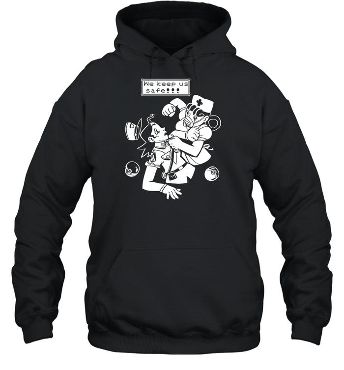 Joy Vs Jenny Acab We Keep Us Safe Hoodie