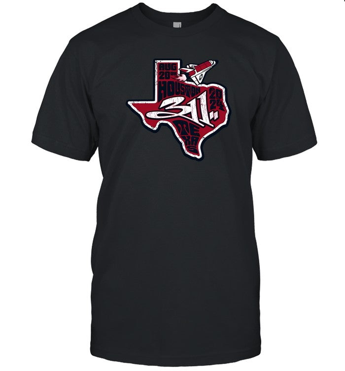 311 Aug 20 2024 Houston, TX Tour Limited Tee