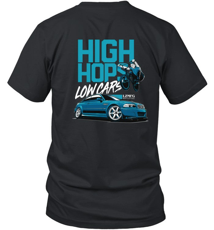 LZMFG High Hops Low Cars T-Shirt