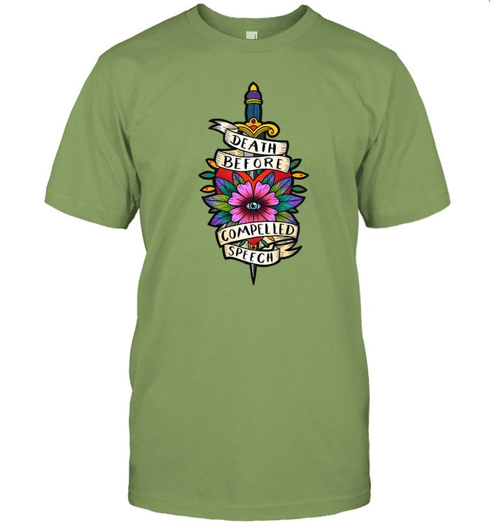 Death Before Compelled Speech 2022 Tee