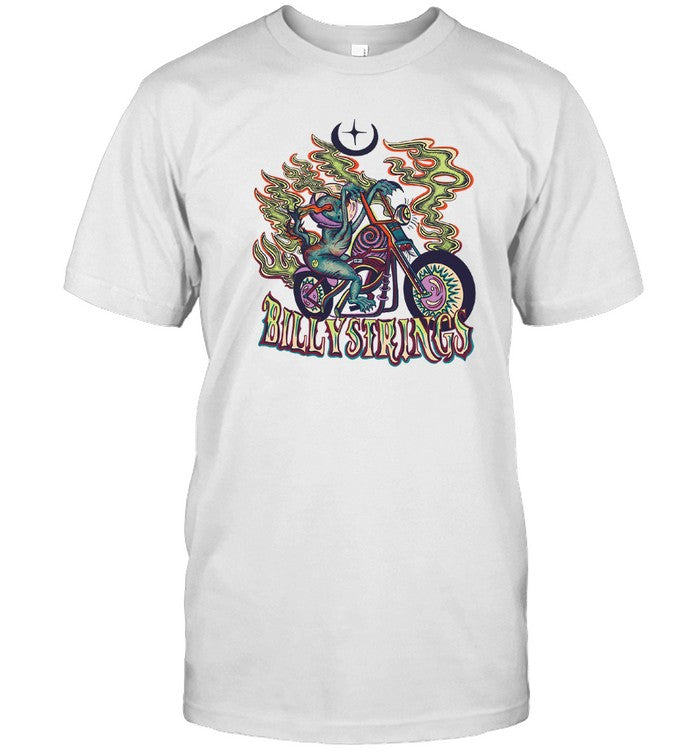 T-Shirt Billy Strings Summer 2024 Motorcycle Alien Limited