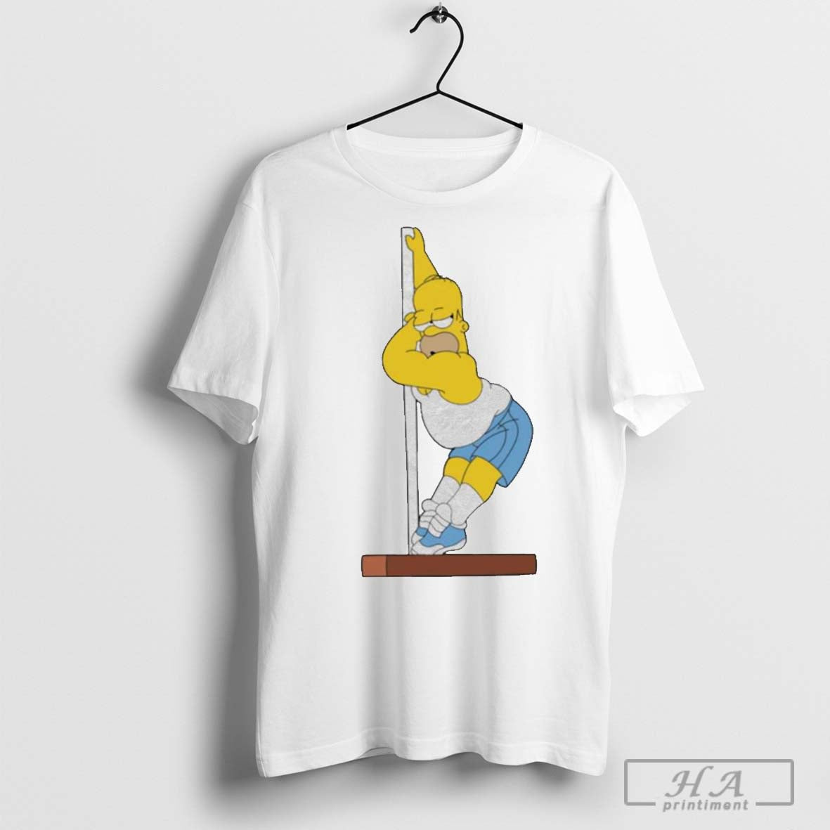 Simpsons Homer Pole Dance The Simpsons Shirt