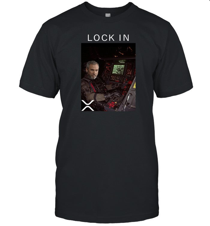 Lock In Brad Garlinghouse Xrp Shirt