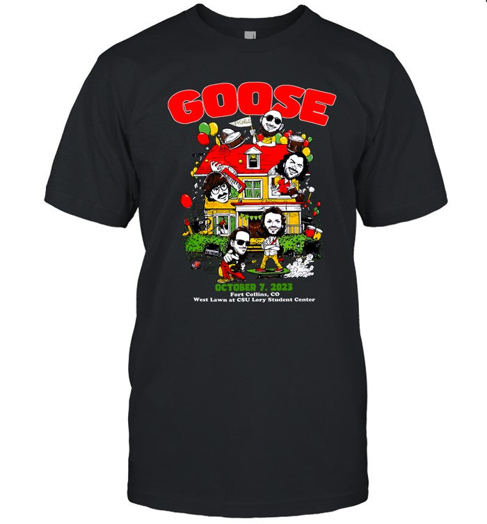 Goose October 7, 2023 At The Venue Colorado State University Bookstore In Fort Collins, Co Shirt
