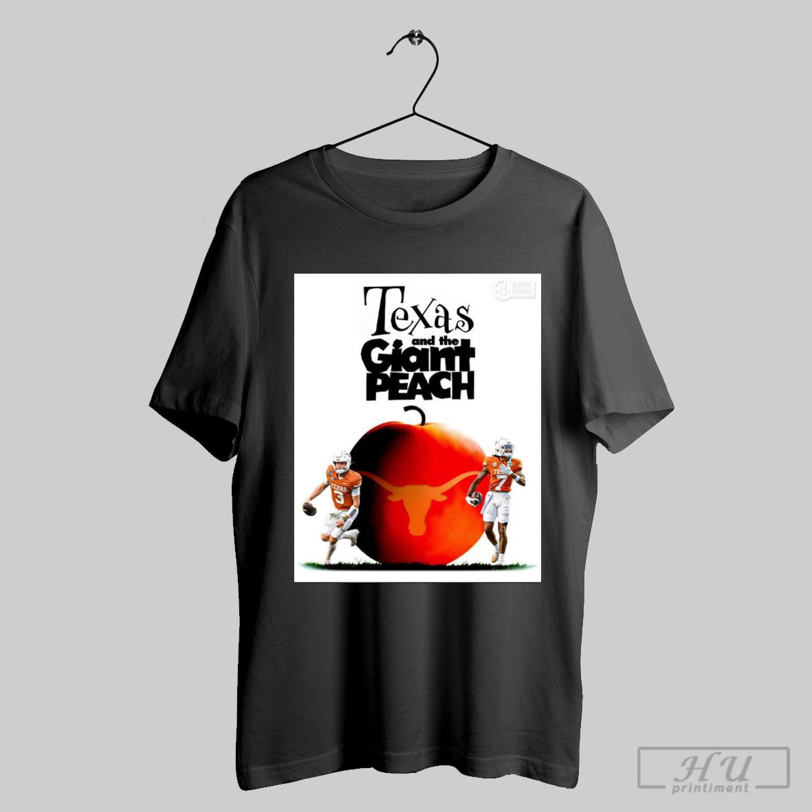 Sec Network Texas And The Giant Peach Texas Is Headed Back To The Semis Poster T Shirt