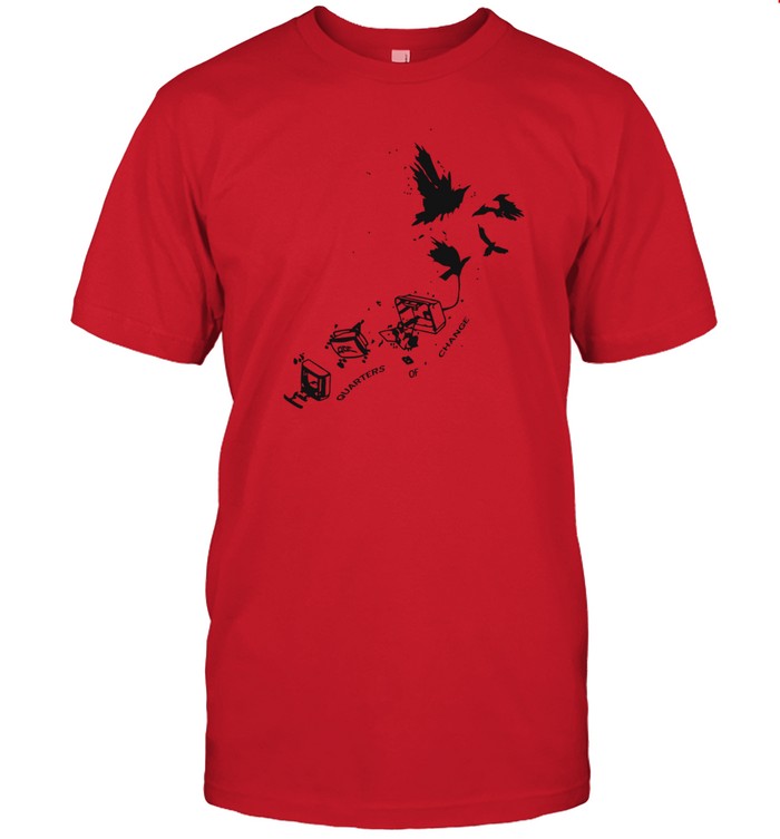quarters of change bird tee