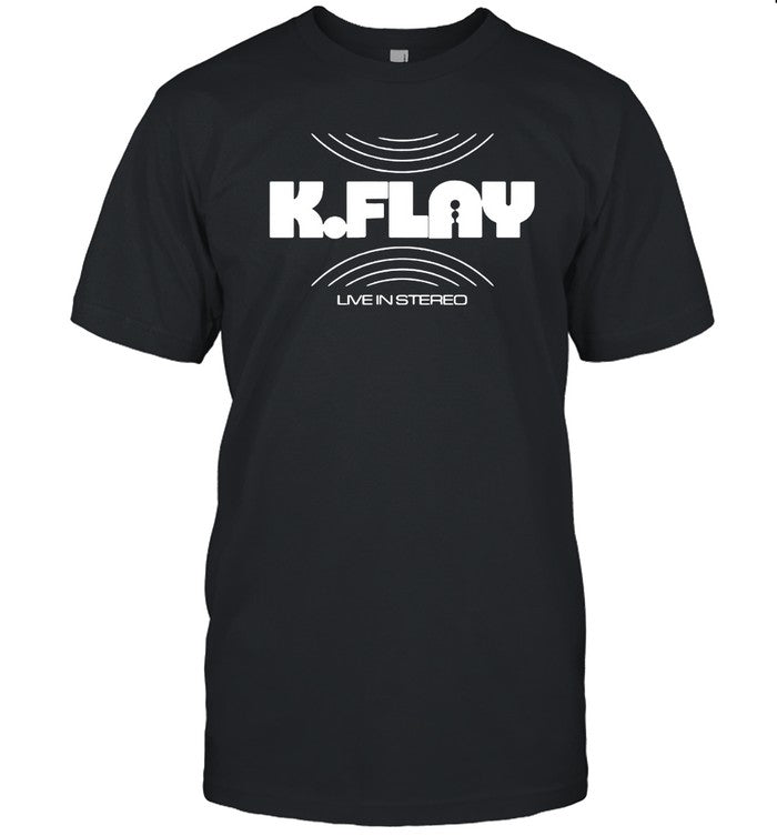 K Flay Live In Stereo Ear Shirt