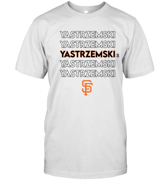 Giants Mike Yastrzemski Stacked Shirt