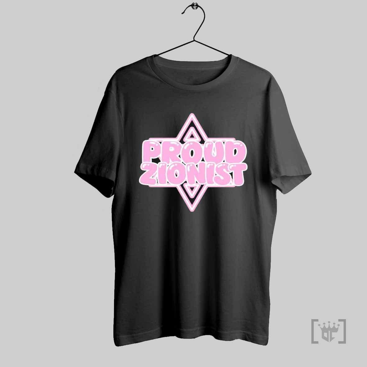 Proud Zionist Star T Shirts