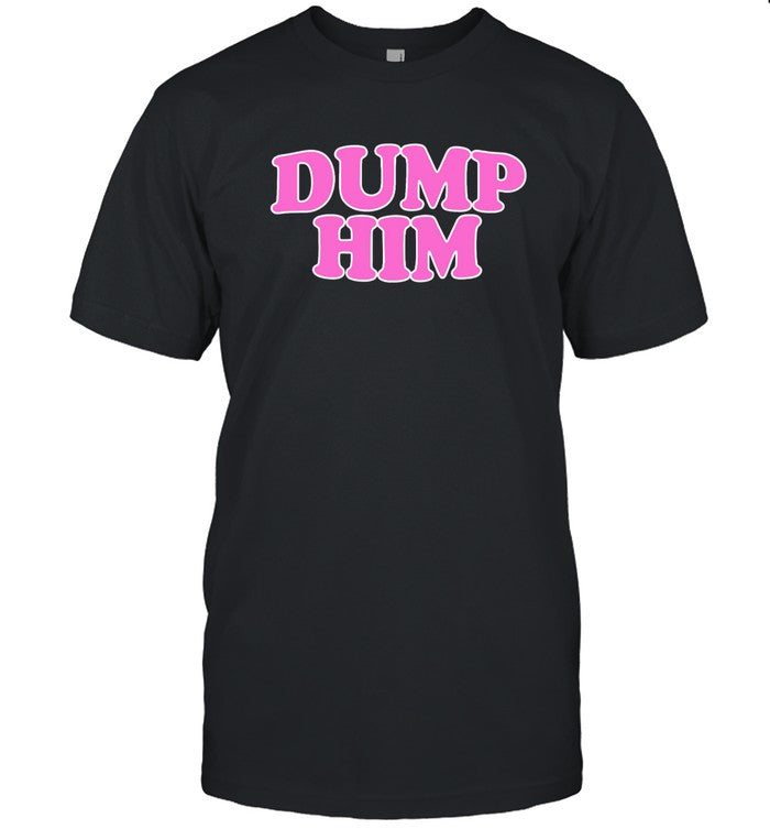 Dump Him - Britney Spears Message Tee Black