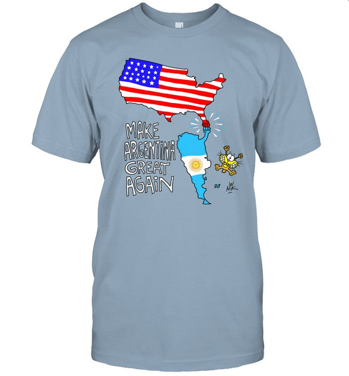 Nueva Era De Prosperidad Make Argentina & América Great Again Tee
