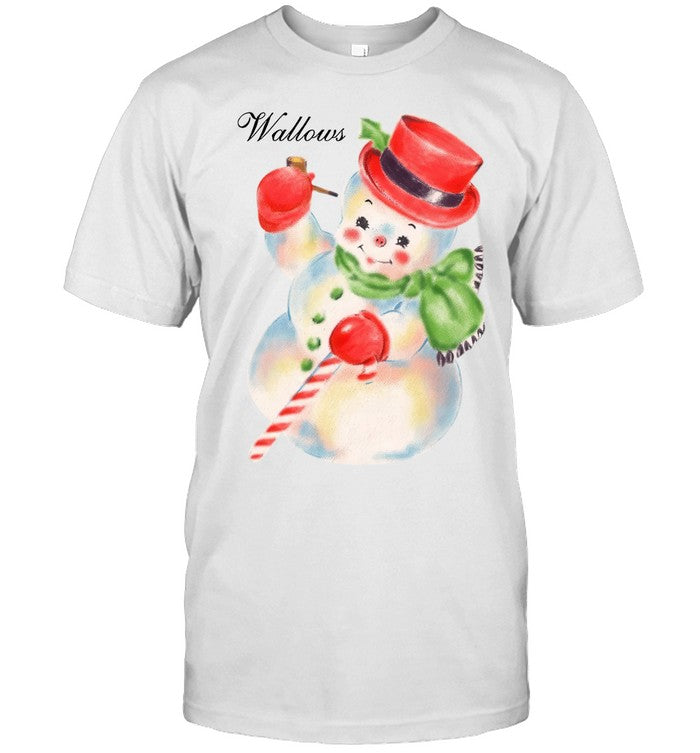 New 2024 Wallows Snowman T Shirt