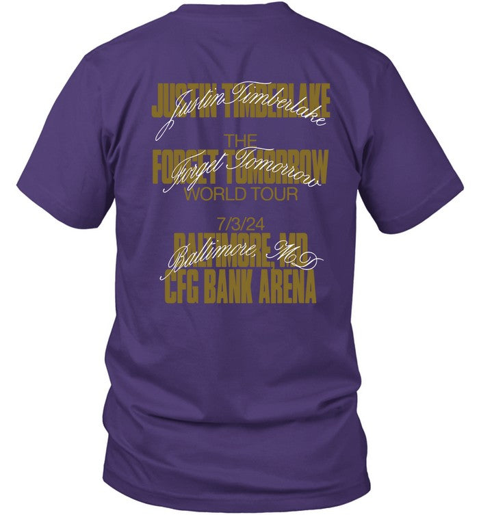 Baltimore Tour 2024 Event Justin Timberlake T-Shirt
