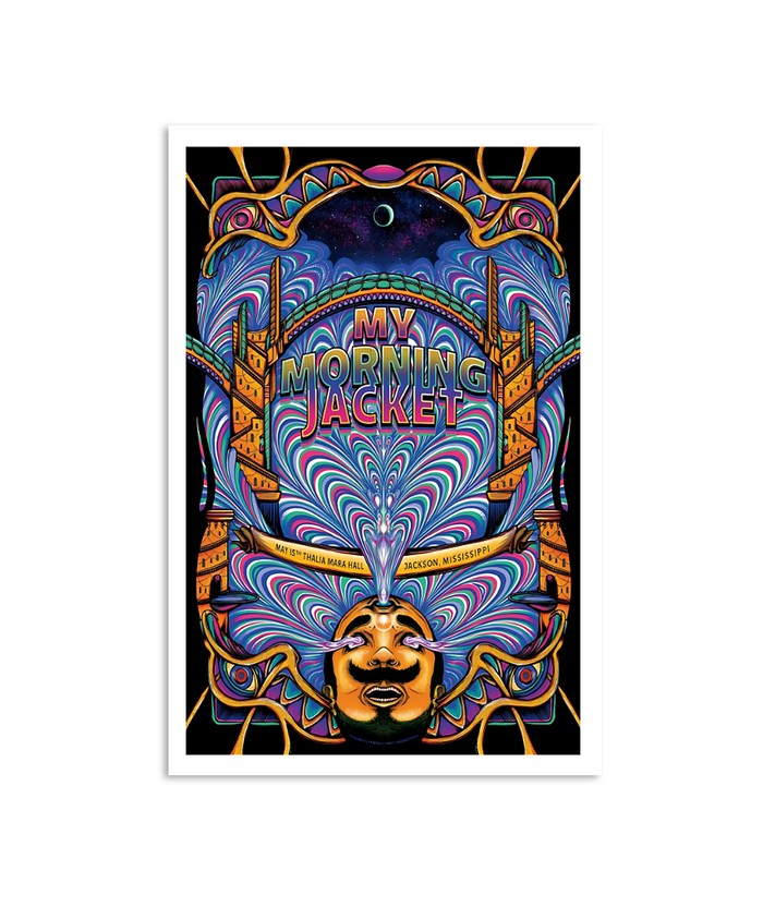 My Morning Jacket Jackson Ms May 15, 2023 Thalia Mara Hall Poster