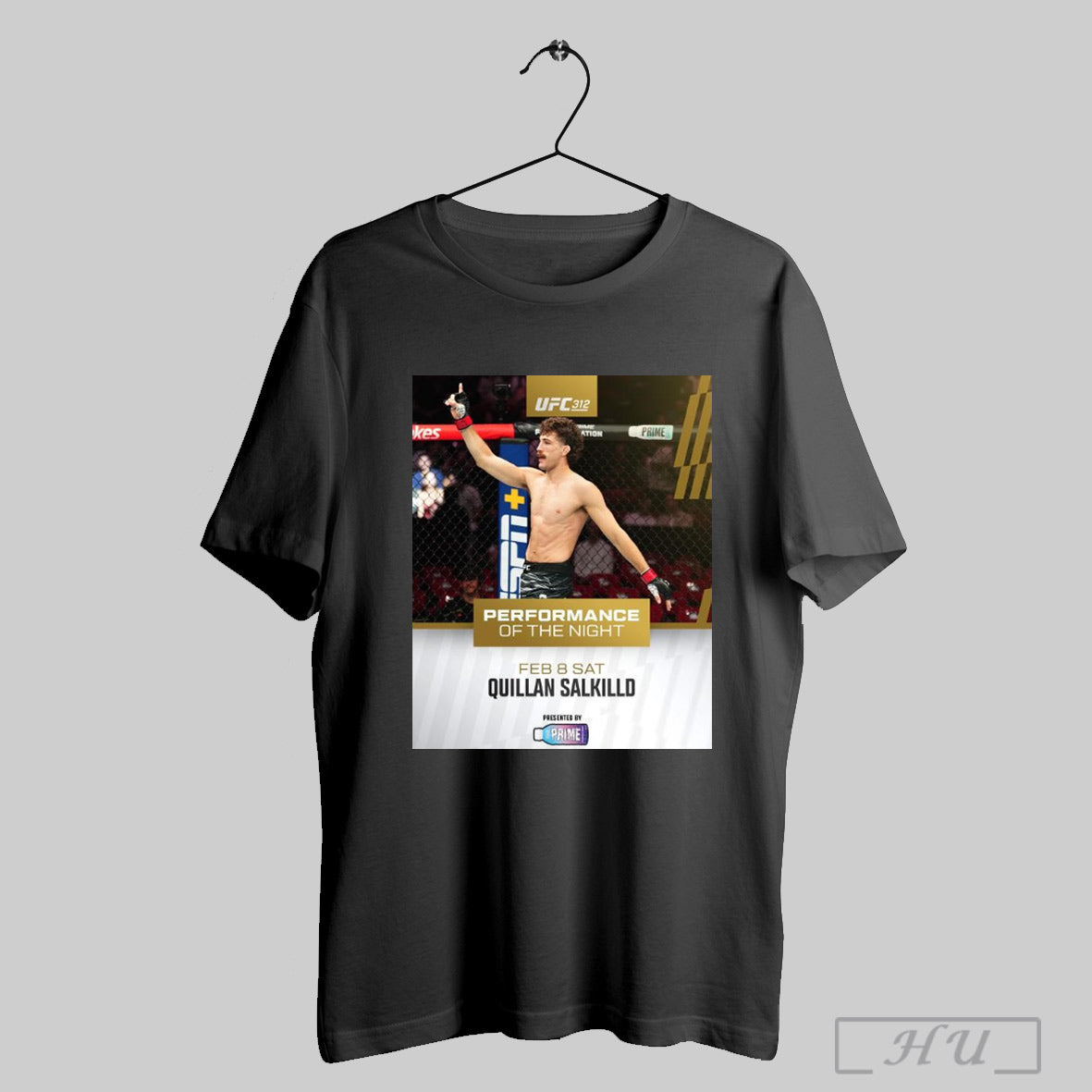 Poster Ufc 312 Performance Of The Night February 8 Sat Quillan Salkilld T Shirt Sweatshirt