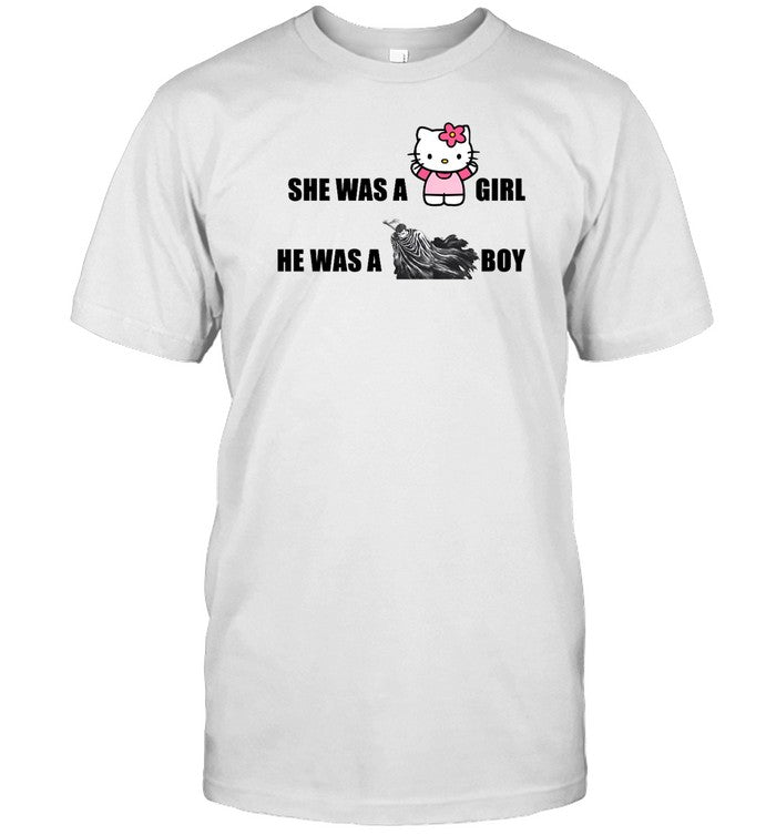 Kitty X Berk She Was A Kitty Girl He Was A Berk Boy Shirt