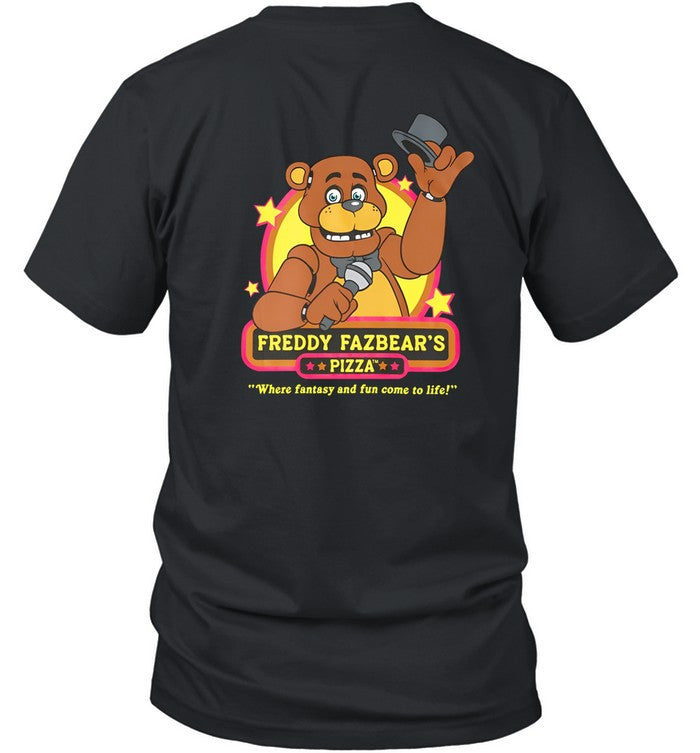 Jonnyblox Five Nights At Freddy's Freddy Fazbear's Pizza Shirt