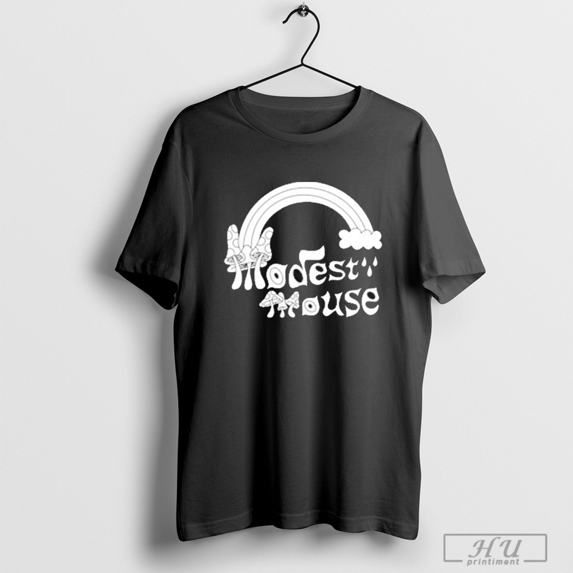 Rainbow Mushroom Ringer Modest Mouse T Shirt Sweatshirt Poster