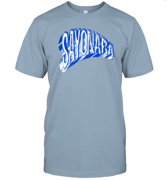 Sayonara Metallic Logo t-shirt, hoodie, tank top, sweater and long sleeve t-shirt