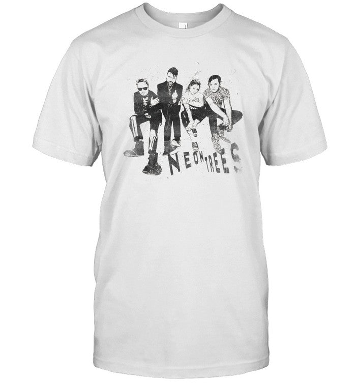 NEON TREES T-Shirt Band Natural