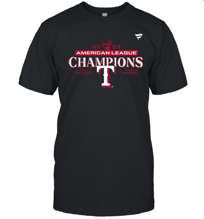 T-Shirt 2023 American League Champions Texas Rangers