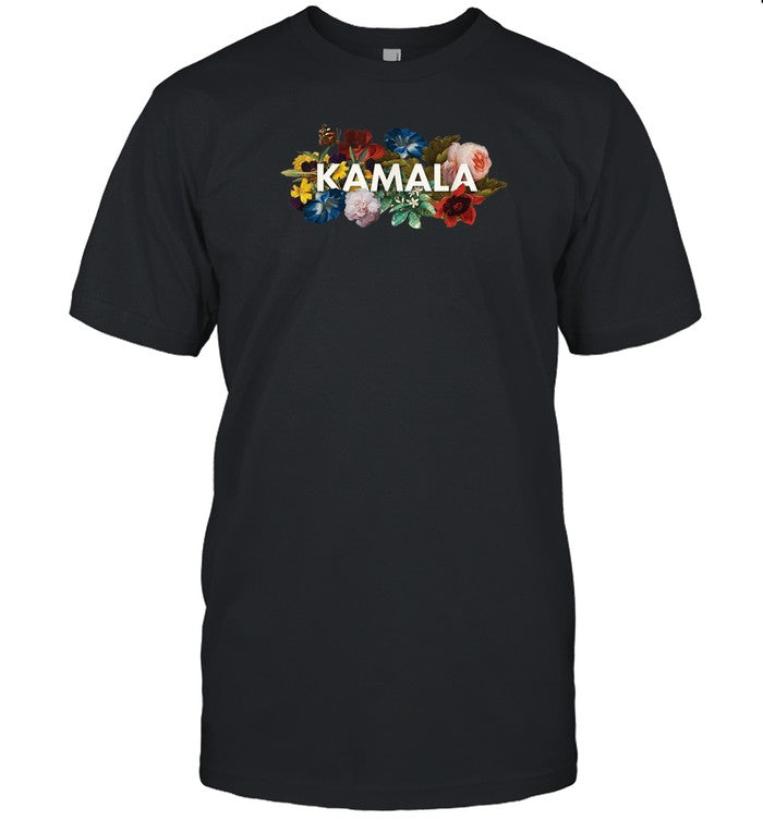 Kamala Harris Vintage Floral Feminine First Female President Limited Shirt