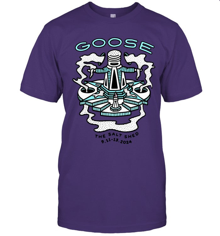 Goose September 11-13 2024 The Salt Shed Chicago IL T-Shirt