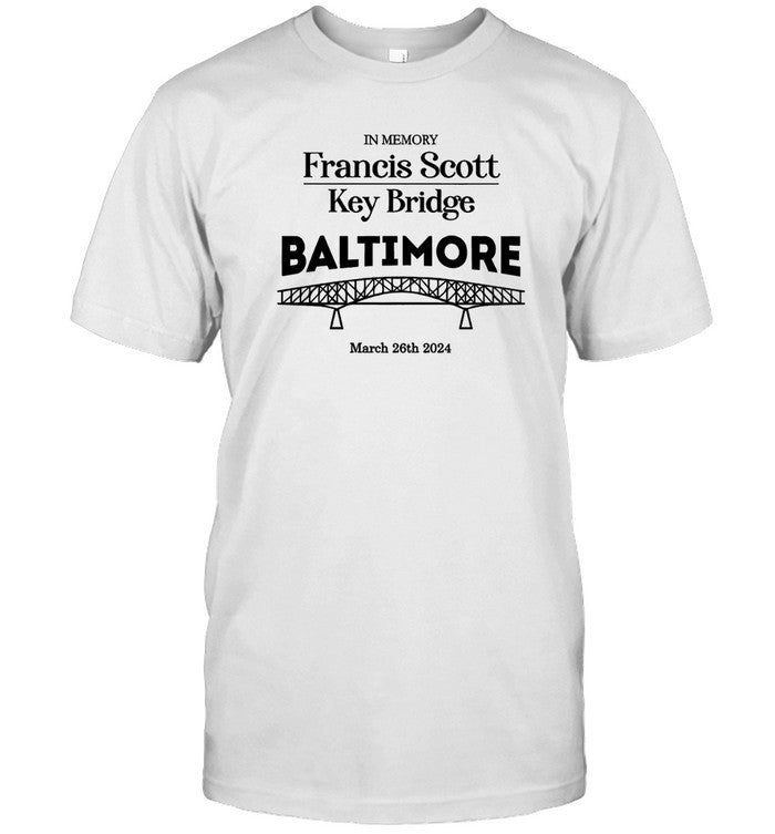 Baltimore Francis Scott Key Bridge collapse New T-Shirt