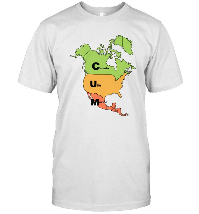 limited Cum Map shirt