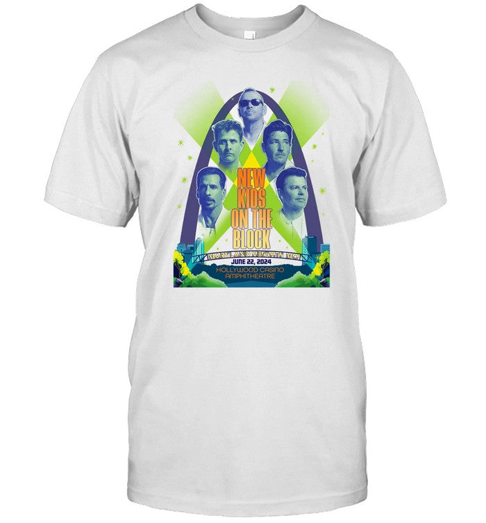 Limited New Kids On The Block Maryland Heights Event Shirt