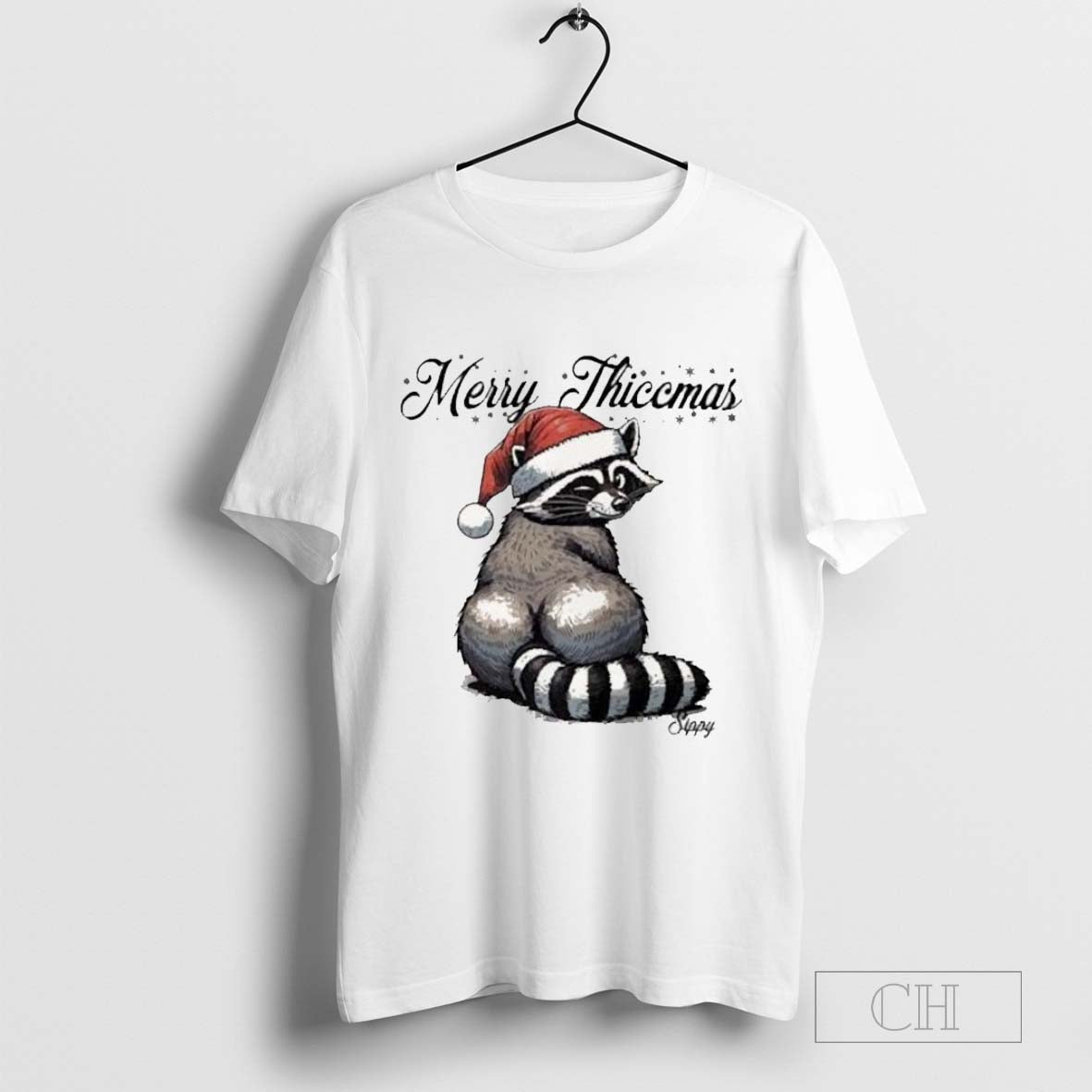 Sippy Merry Thiccmas White T-Shirt