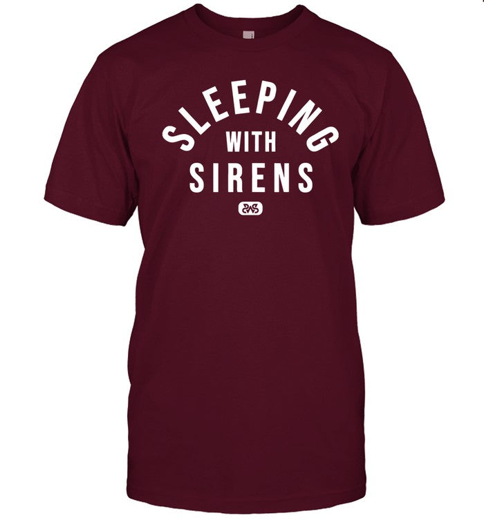 Shirt nowuk Sleeping With Sirens Arch Maroon