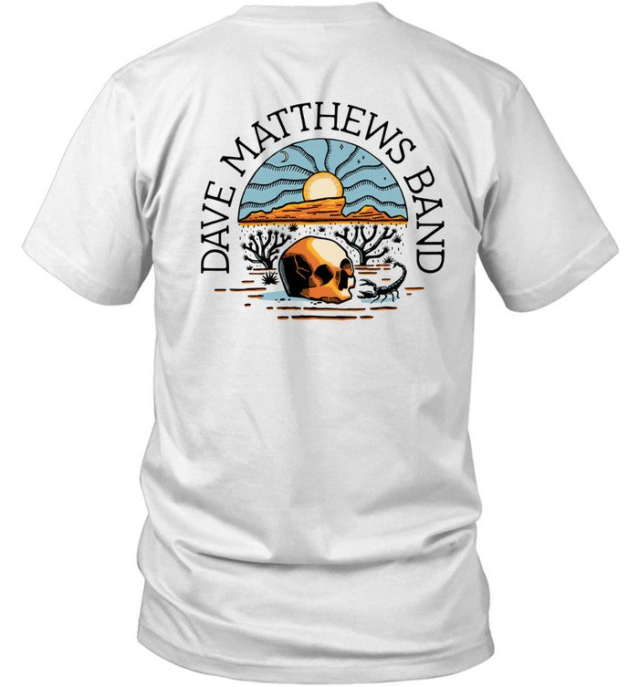 Dave Matthews Band Desert Skull T Shirt