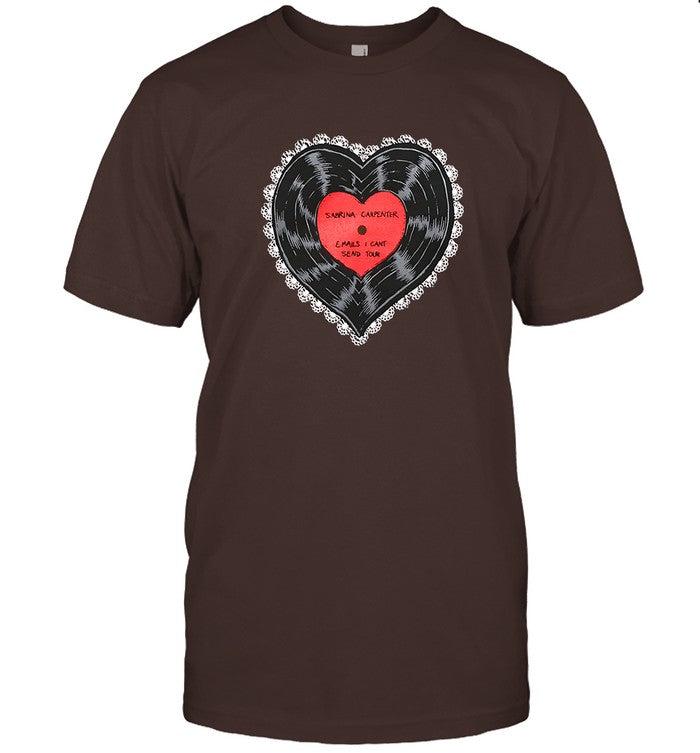 Sabrina Carpenter Vinyl Heart Shirt