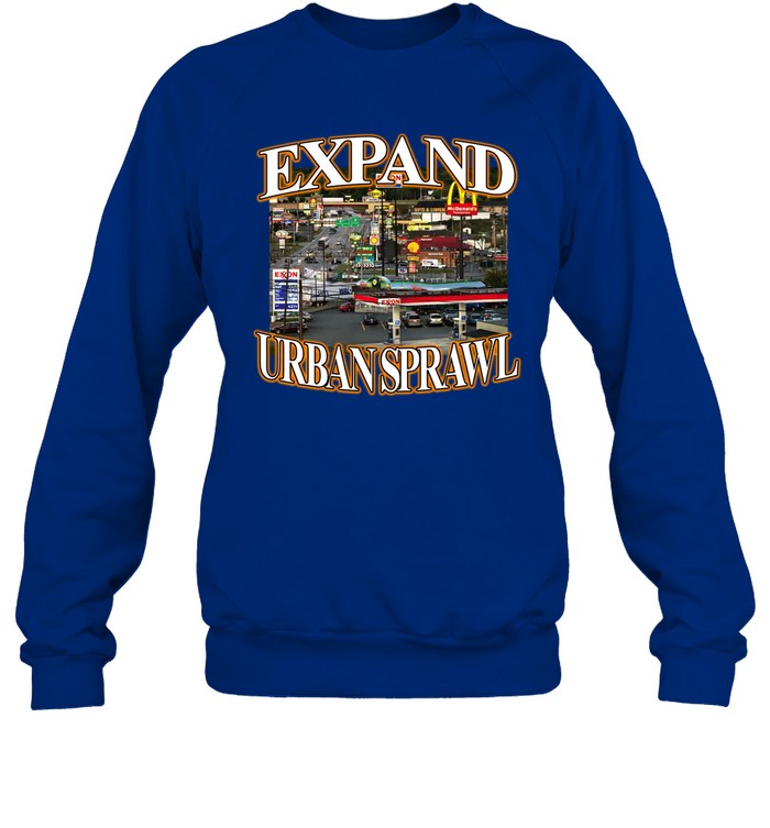 Limited Expand Urban Sprawl Crewneck Sweatshirt